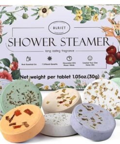 Shower Steamers Aromatherapy Blriet, Gifts for Women, Teen Girls, Wife, Her, Mom, Valentines Day Gifts Birthday Galentines Decoration Travel Essentials Self Care Home Spa...